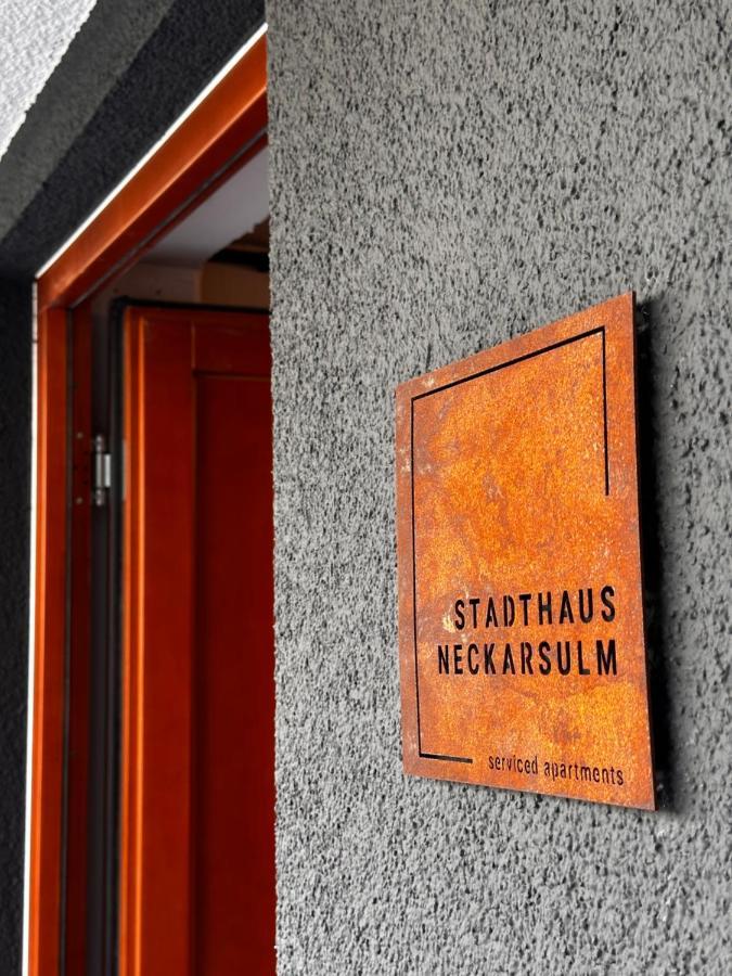 Stadthaus Neckarsulm Serviced Apartments - Stadthaus Heiner Buitenkant foto