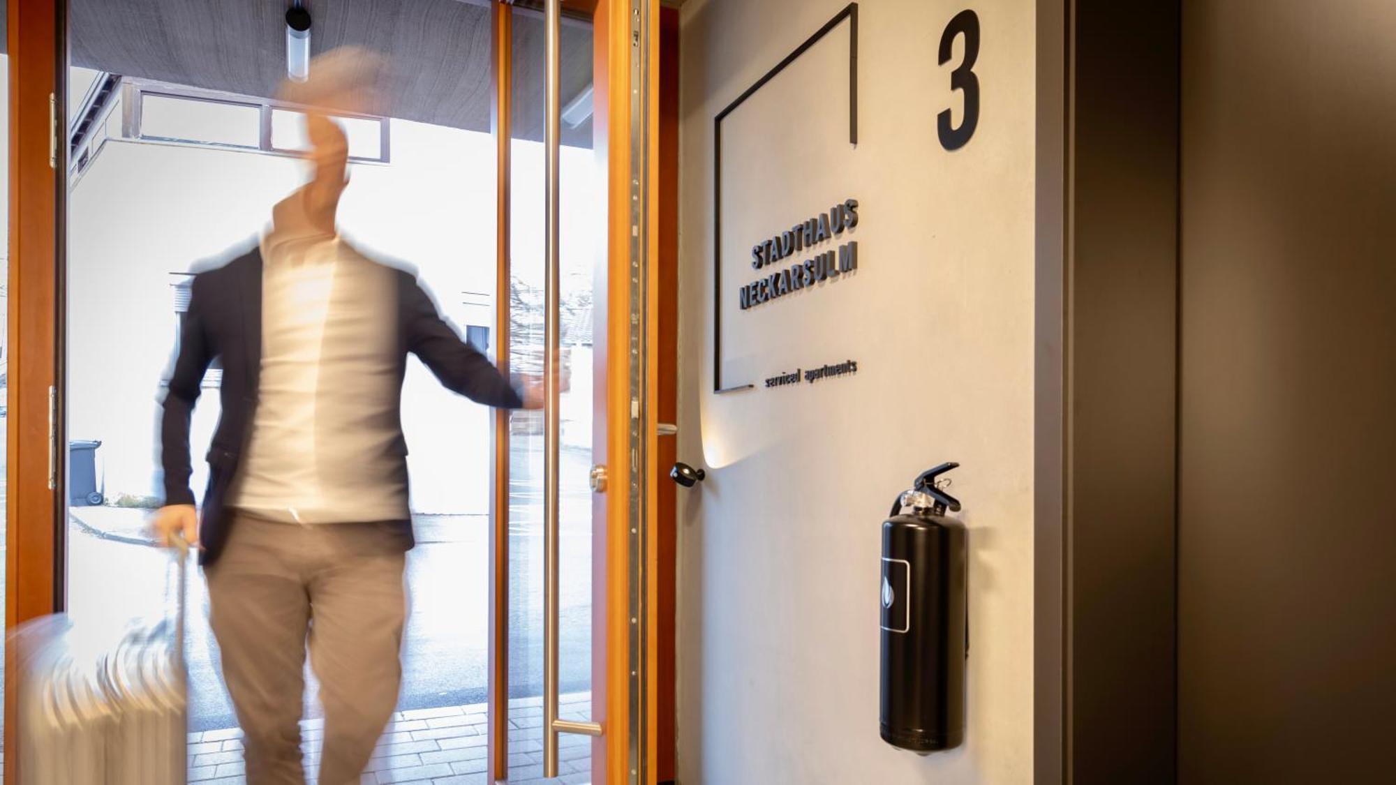 Stadthaus Neckarsulm Serviced Apartments - Stadthaus Heiner Buitenkant foto