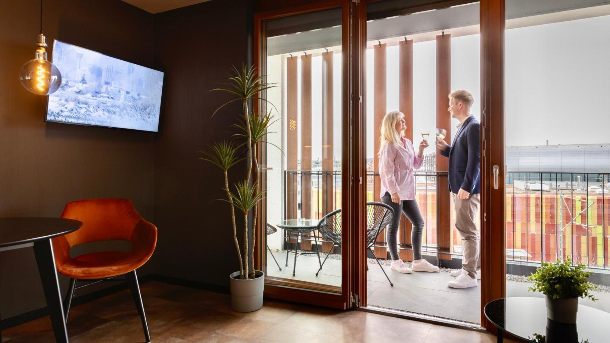 Stadthaus Neckarsulm Serviced Apartments - Stadthaus Heiner Buitenkant foto